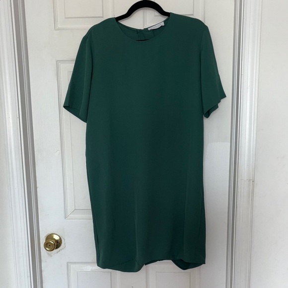 EVERLANE Go Weave Zip Tee Dress - Picture 2 of 9